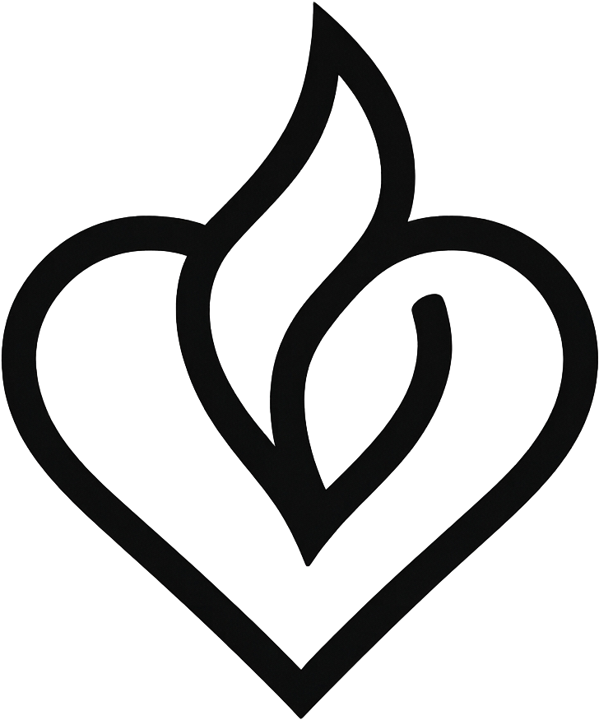 Soy Free Promise Heart Flame